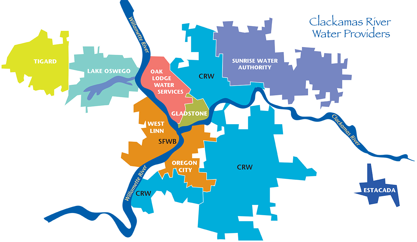 Clackamas River Water Providers treatment plants